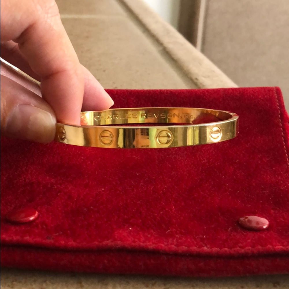 1970 Charles Revson and Aldo Cipullo Love bracelet